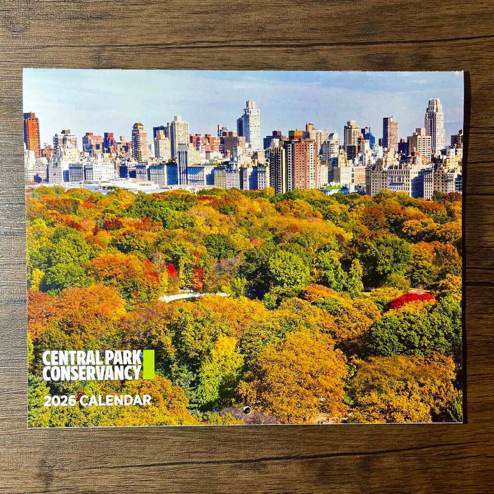 Central Park Conservancy 2026 Wall Calendar